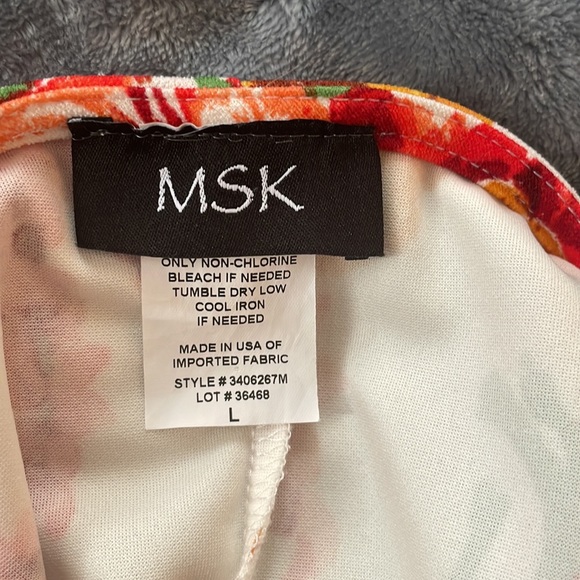 Floral dress (MSK) - Picture 4 of 5